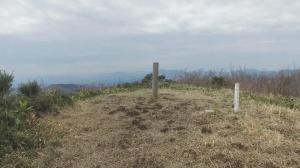 中野冠山頂上