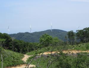 鷹ノ巣山から見る島根県側