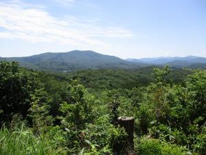 鷹ノ巣山から見る広島県側