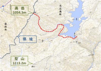 今回のコースの地図