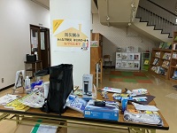 防災グッズ展示１