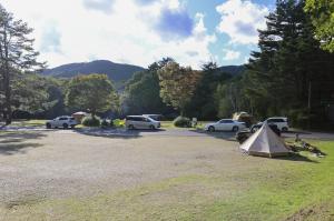 キャンプ場の風景