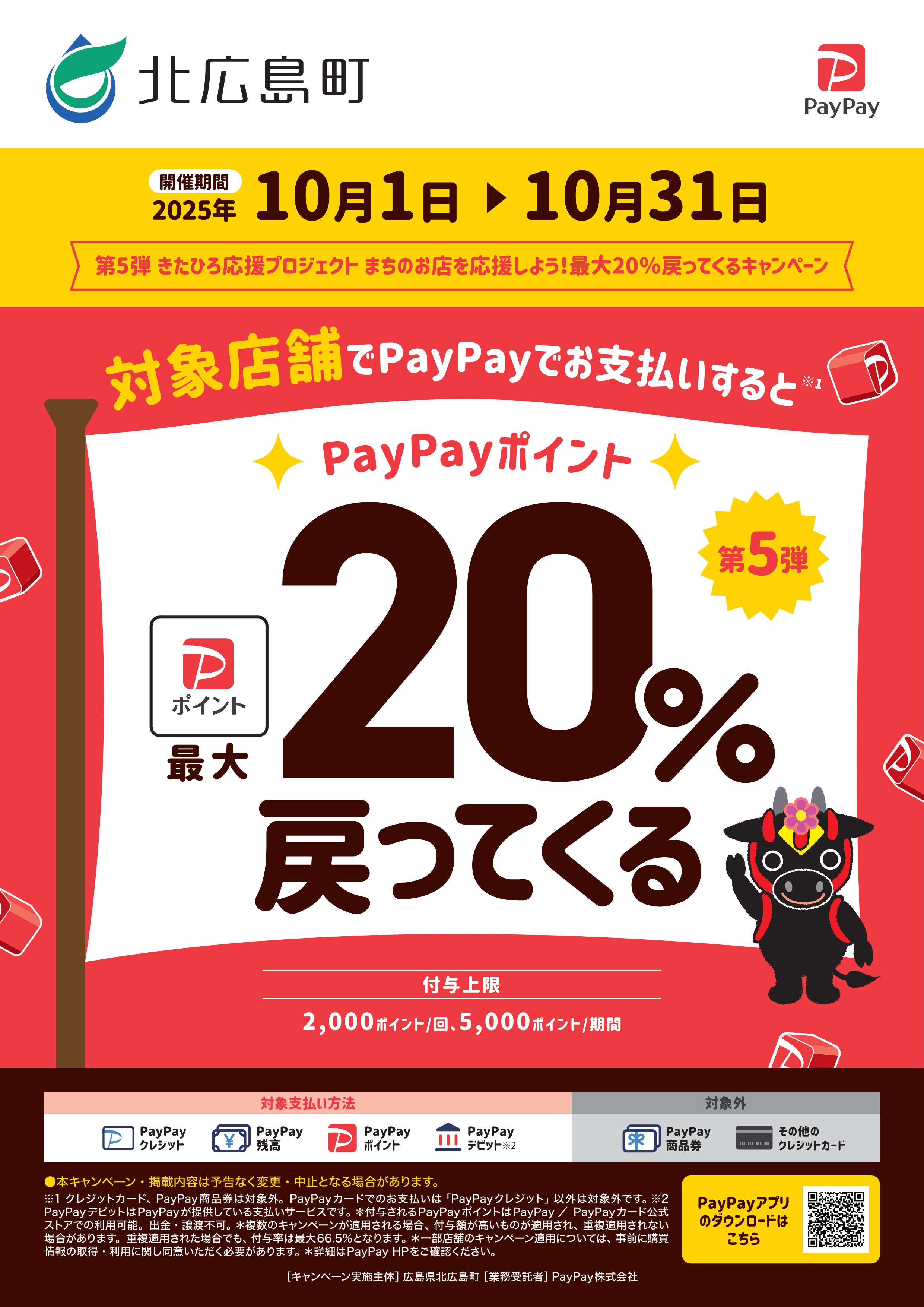 キャッシュレスキャンペーンのポスター