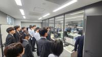 通信指令室の見学