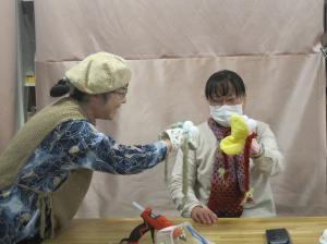 腹話術体験講座写真9