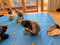 しめ縄づくり様子4