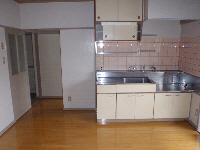 町有千代田住宅　キッチン写真1