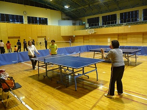 卓球大会（千代田運動公園）