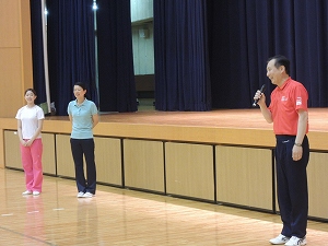 閉会の挨拶（長田体育協会会長）