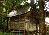 枝の宮八幡神社本殿