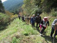 熊城山登山の様子