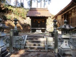 有間八幡神社境内にある『弥栄神社』