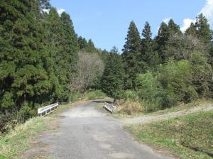 関所跡付近の写真