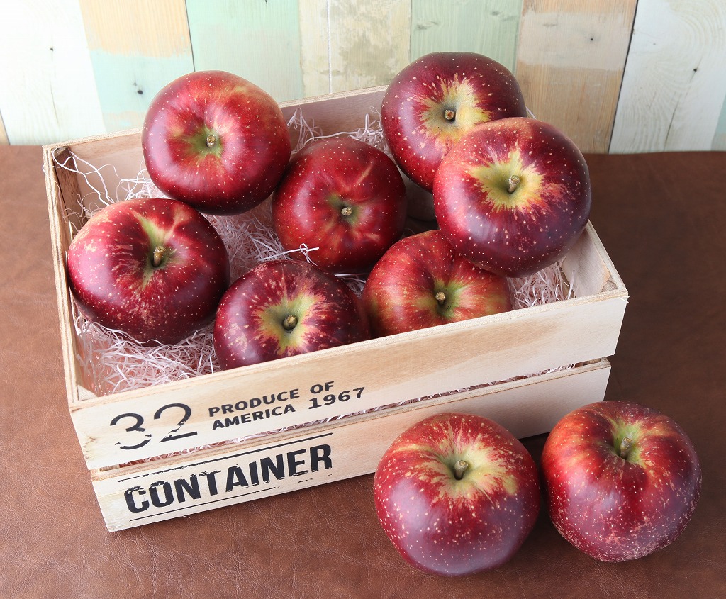 りんご 先行予約【清水農園】 完熟りんご 「ふじ」 約3kg 【 リンゴ 林檎 果物