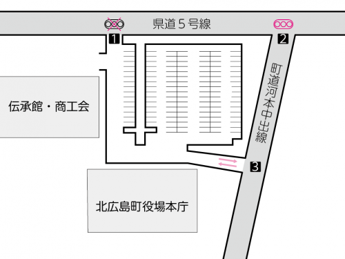 新駐車場のイメージ図