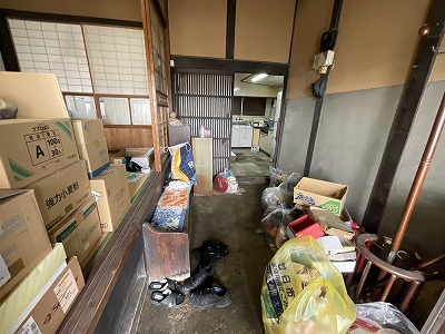 玄関（土間）