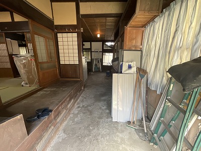 玄関　土間